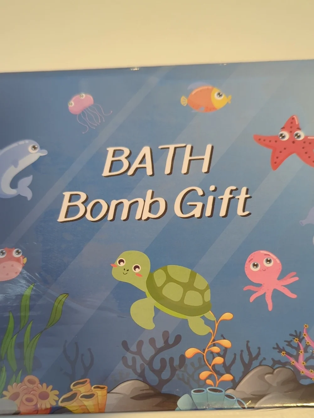 Viral Bath Bomb Gift Set - Blue Ocean Design